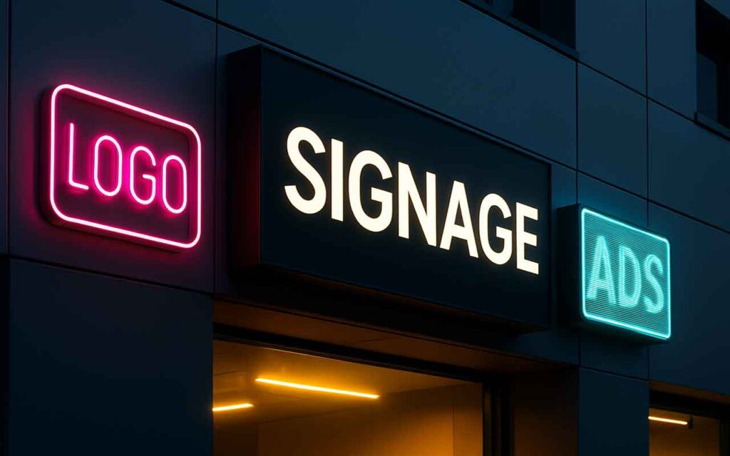 Les avantages des enseignes publicitaires lumineuses pour les entreprises