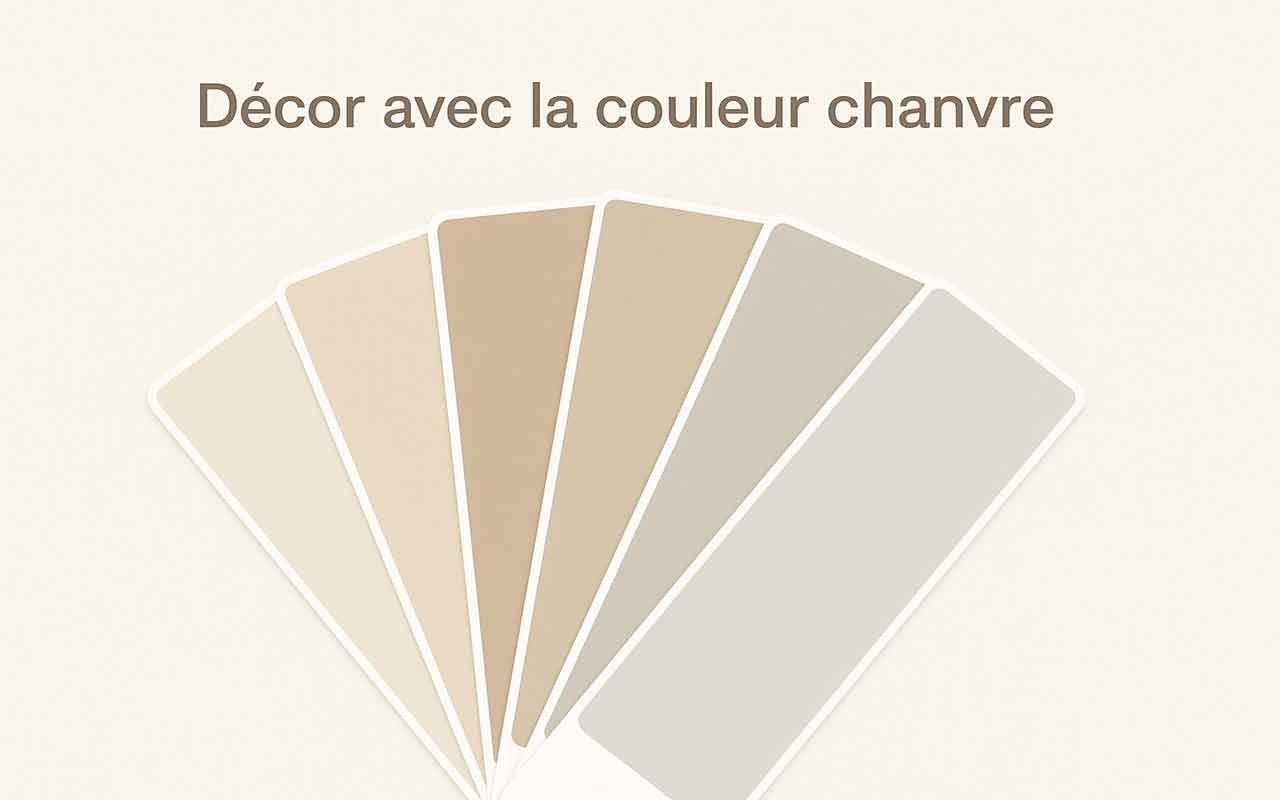 intégrer la couleur chanvre dans votre maison