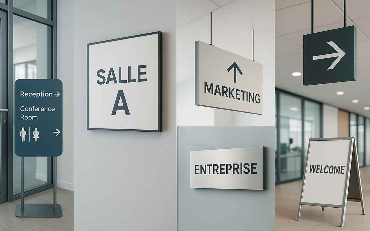 signalétique intérieure
