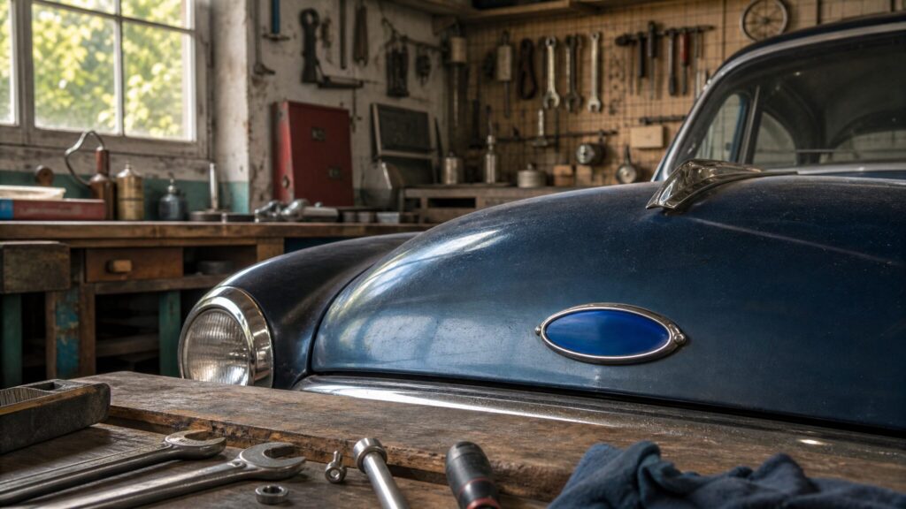 Analyse logo Ford : la fiabilité dans l’ovale bleu
