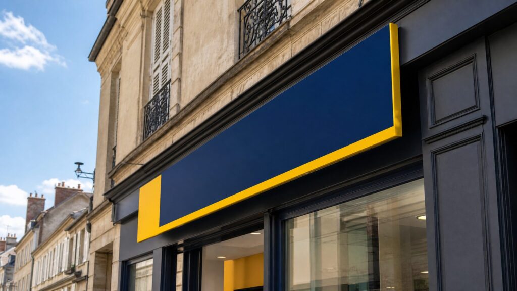 Code couleur pour une enseigne publicitaire : Signification, impact et bonnes pratiques
