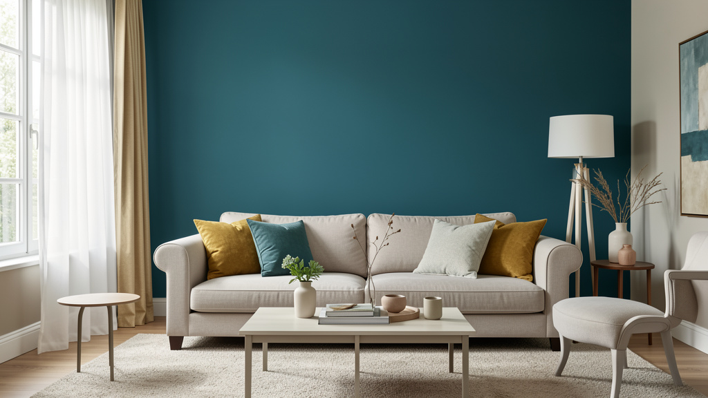 choisir le bleu canard en décoration