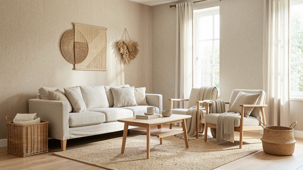 Déco couleur chanvre : élégance naturelle et chaleur intemporelle