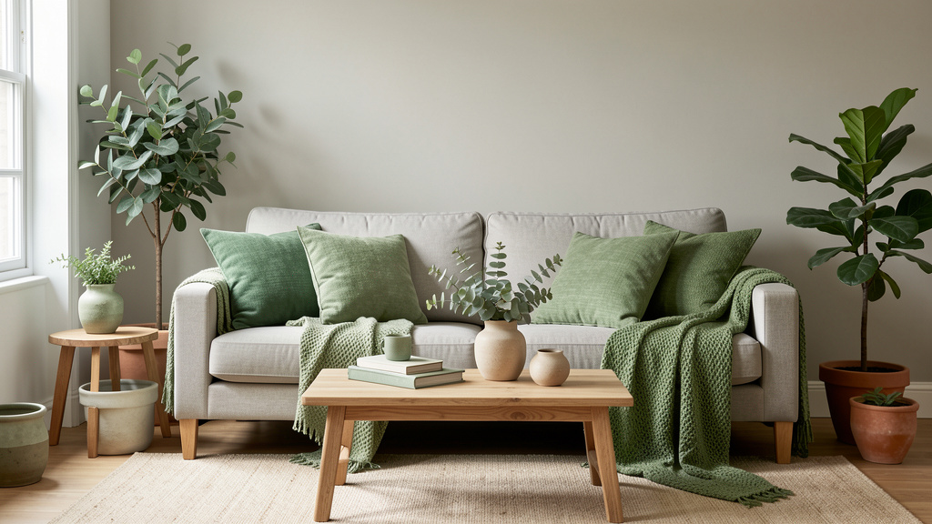 Déco vert eucalyptus : douceur, fraîcheur et élégance naturelle