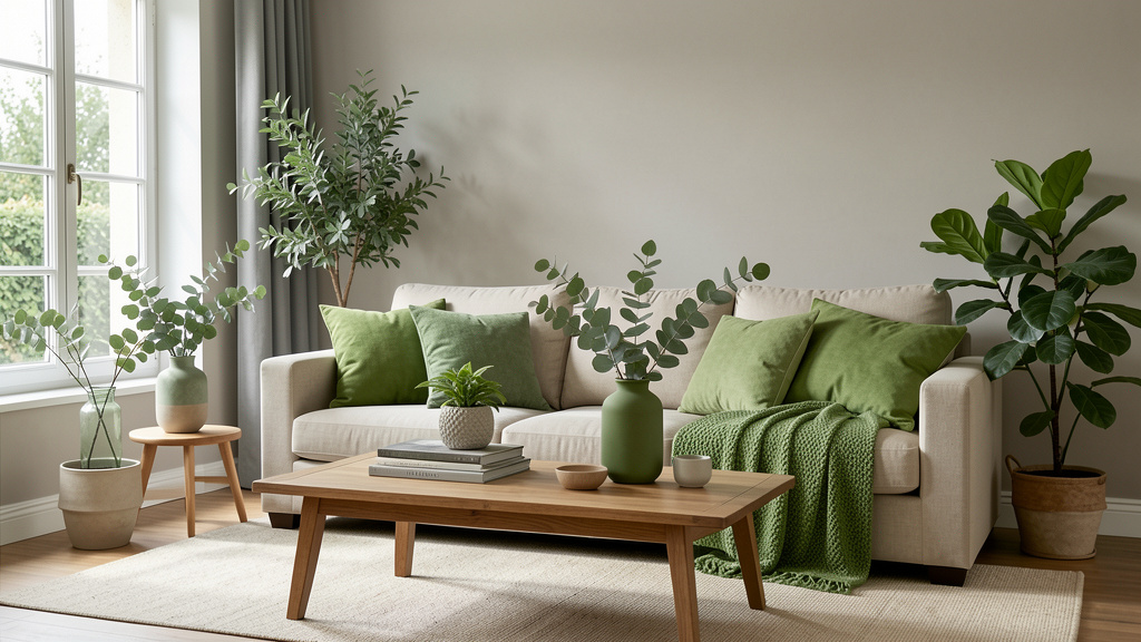 Styles déco qui subliment le vert eucalyptus
