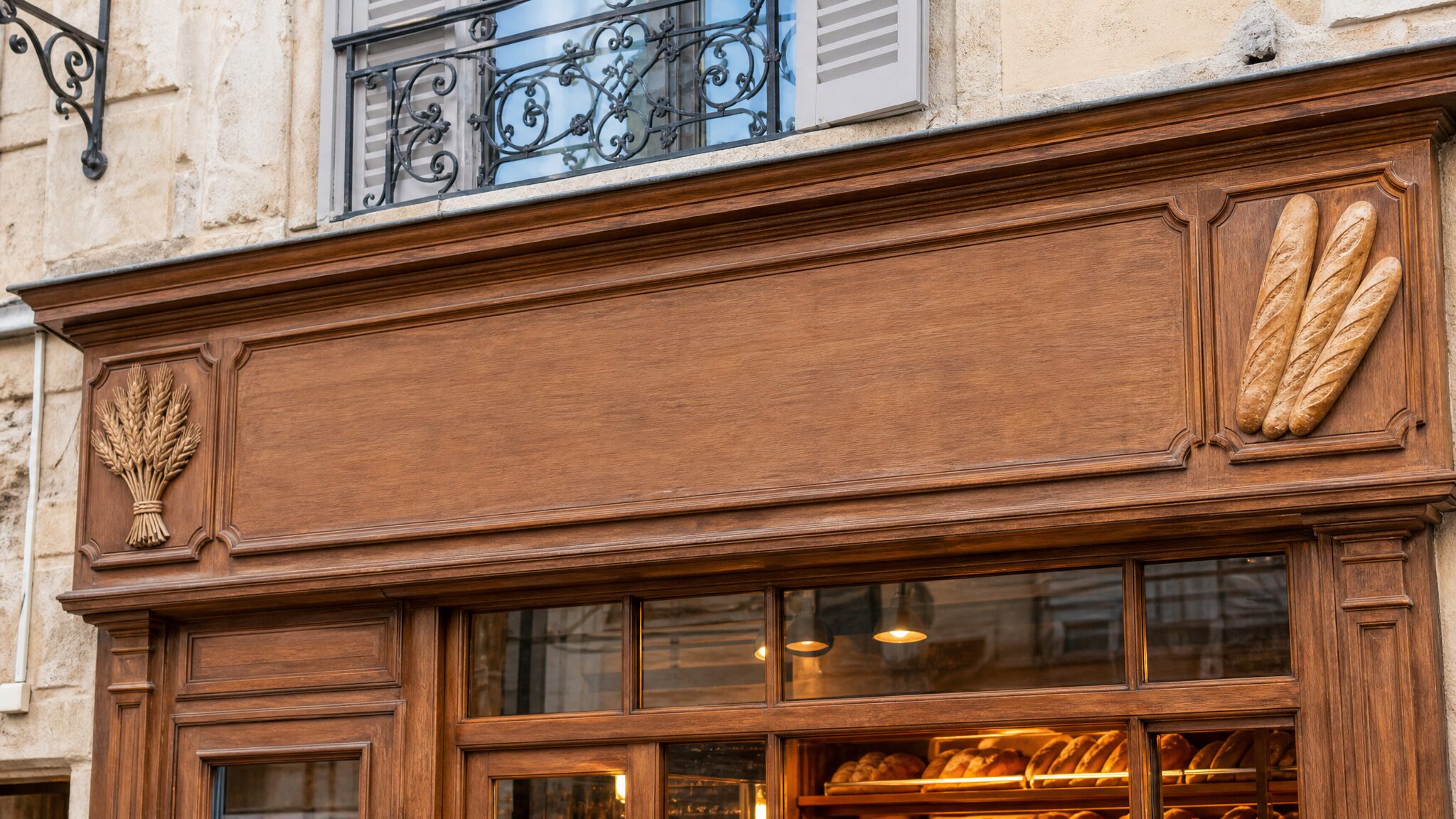 odes visuels traditionnels des enseignes de boulangerie