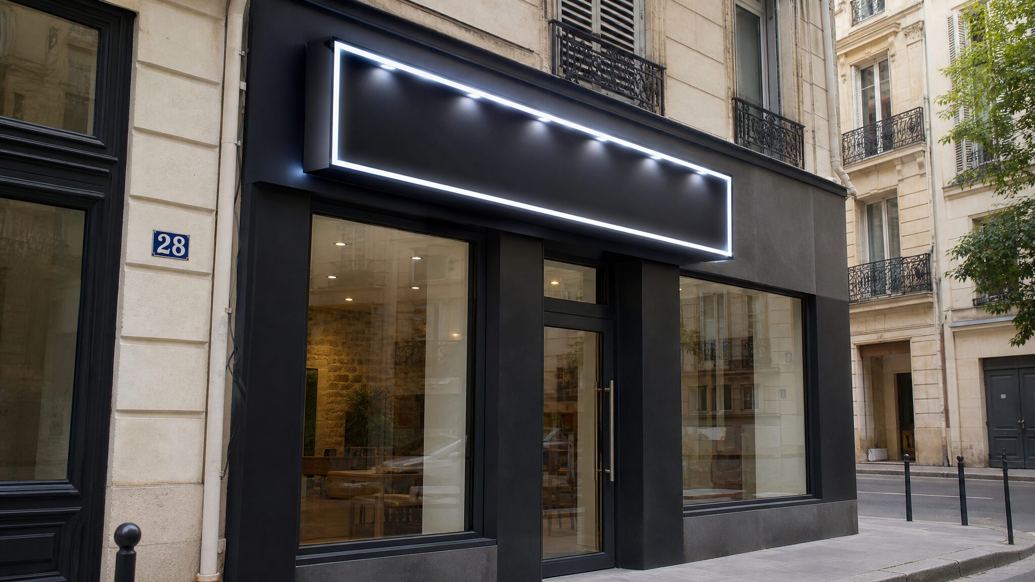 mpact des enseignes lumineuses sur la visibilité d’une entreprise