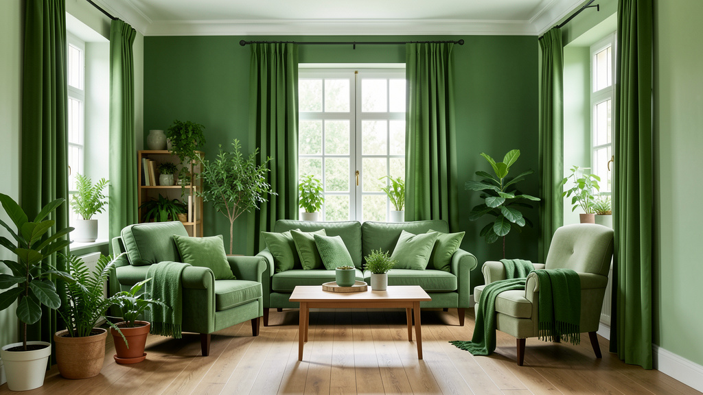 nuances de vert les plus tendance en déco